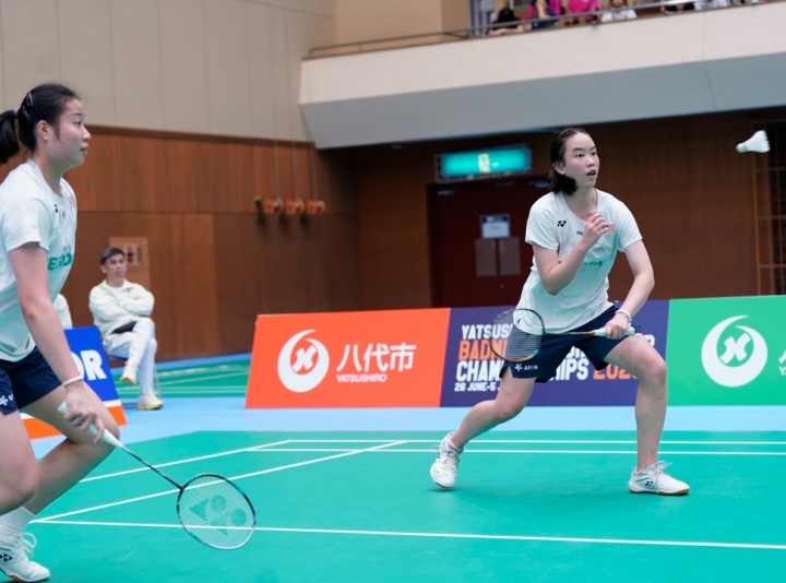 Genevie-Zi Yu finished their women’s doubles campaign with bronze medals