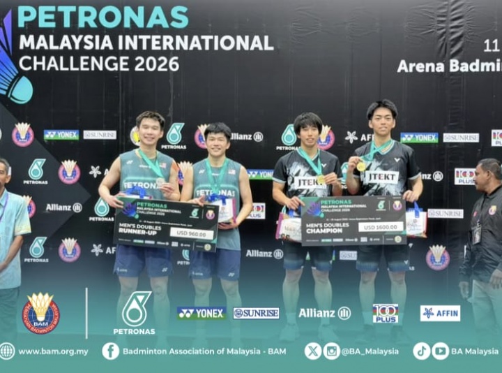 Hon Jian-Vin Sean ended their fourth appearance as runners-up in Ipoh