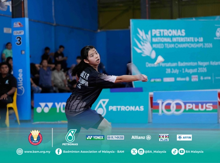 Ong Xin Ru overcame her younger opponent player, pushing Kedah’s Lau Xin En to decider