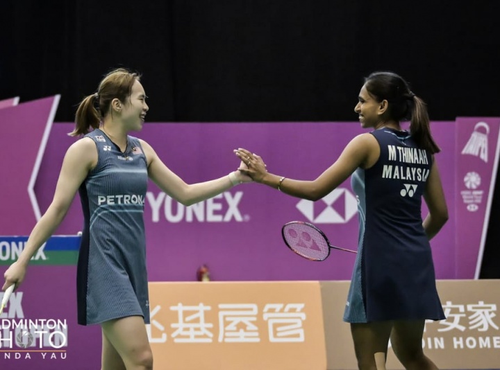 Top seeds Pearly Tan-M. Thinaah booked their place in the final after overcoming the American pair