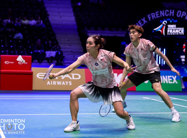 Pang Ron-Pei Jing advanced to the last four after surviving the Germany’s scare